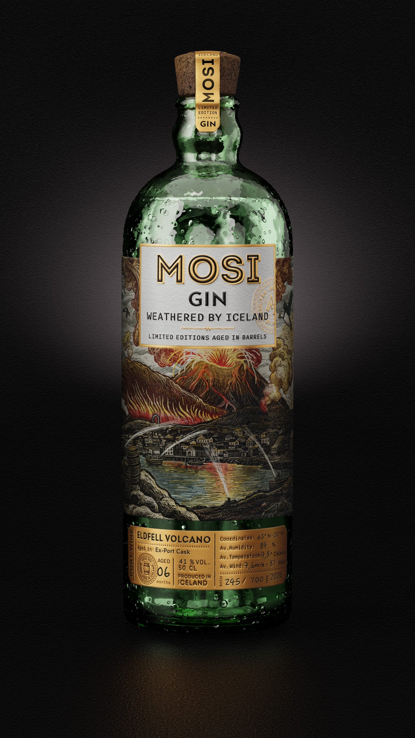 Mosi Gin Eldfell Port
