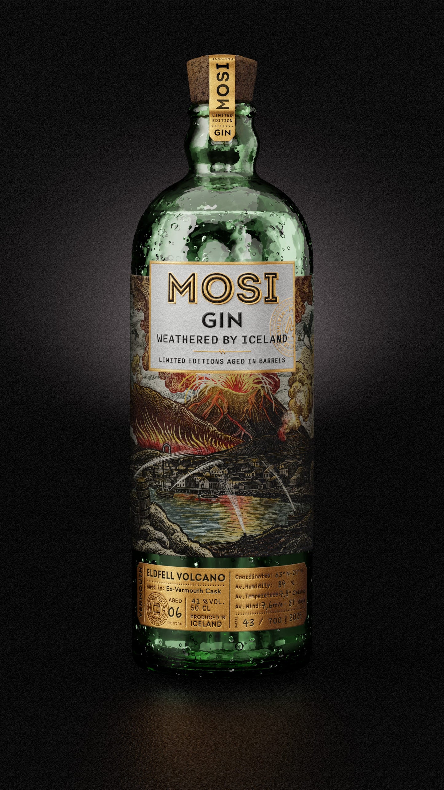 Mosi Gin Eldfell Vermouth